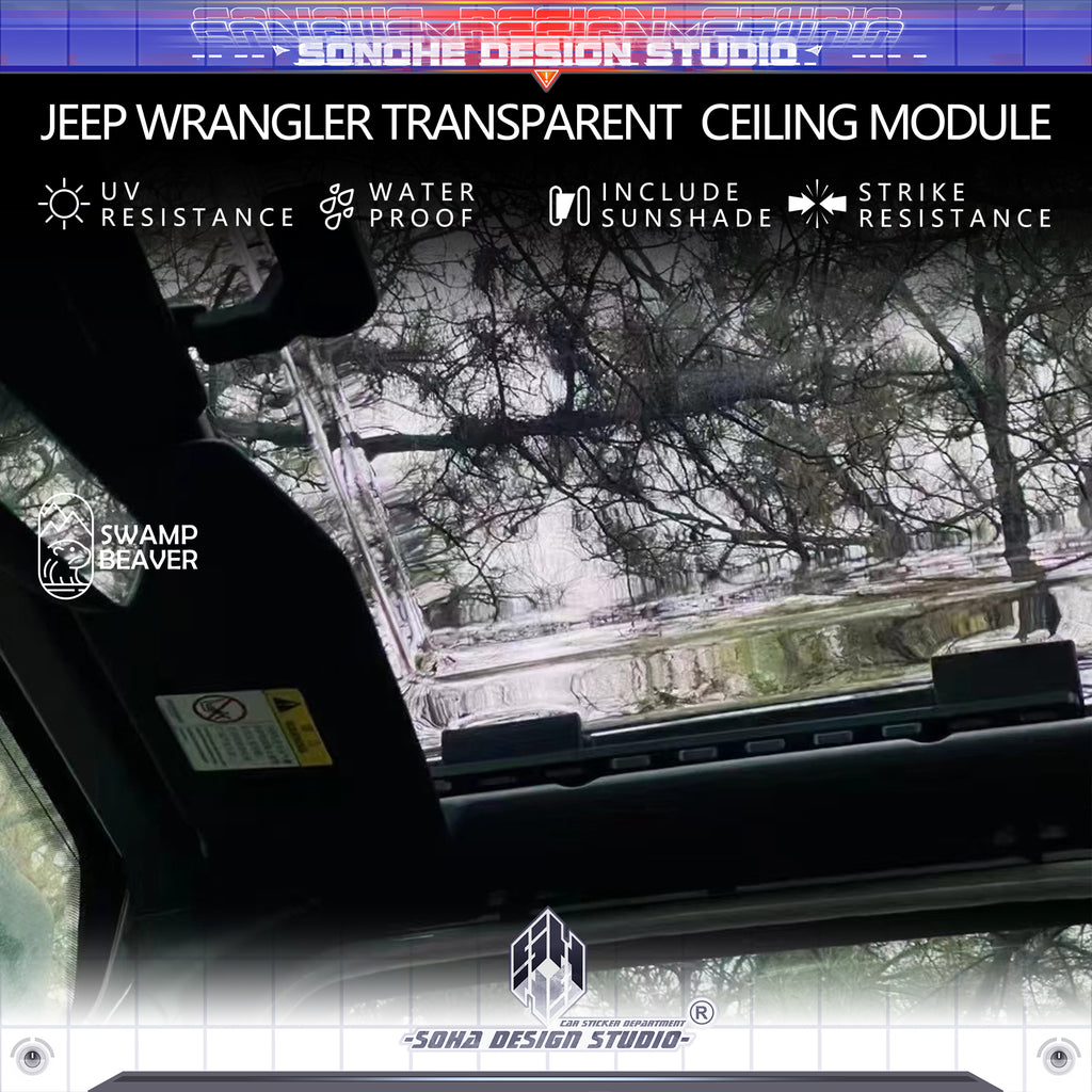 JEEP WRANGLER TRANSPARENT CEILING MODULE