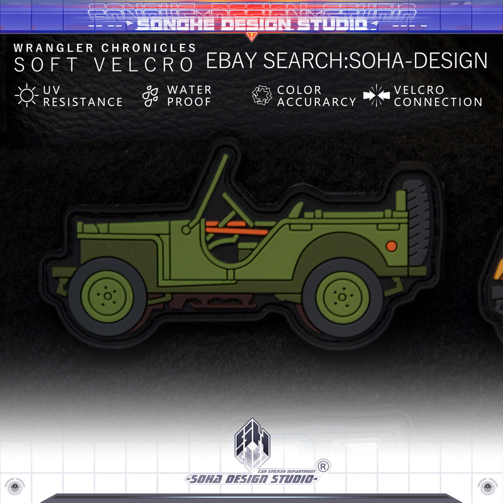 "Wrangler Chronicles" Theme Hookloop Collection (8 different models)