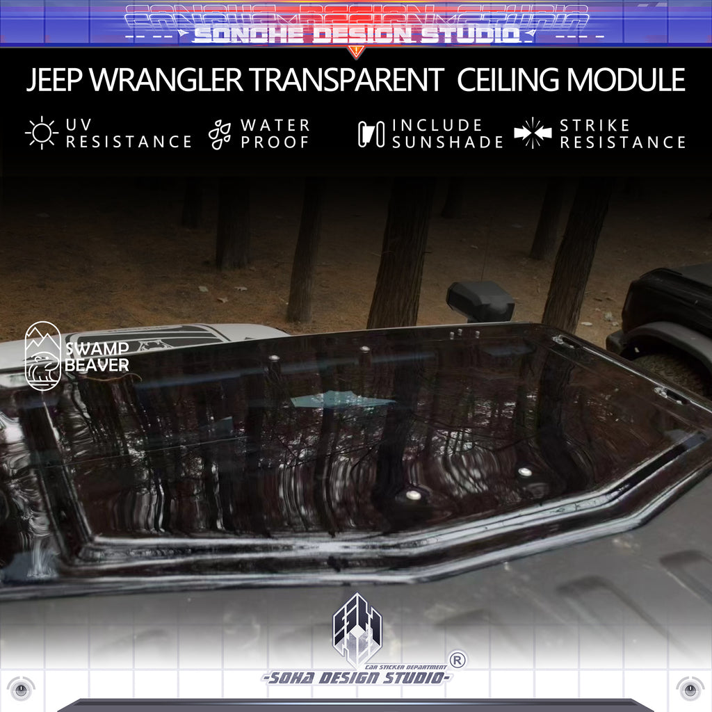 JEEP WRANGLER TRANSPARENT CEILING MODULE