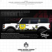 Ford bronco/F150/JEEP Wrangler/Gladiator "Spongebob Squarepants"