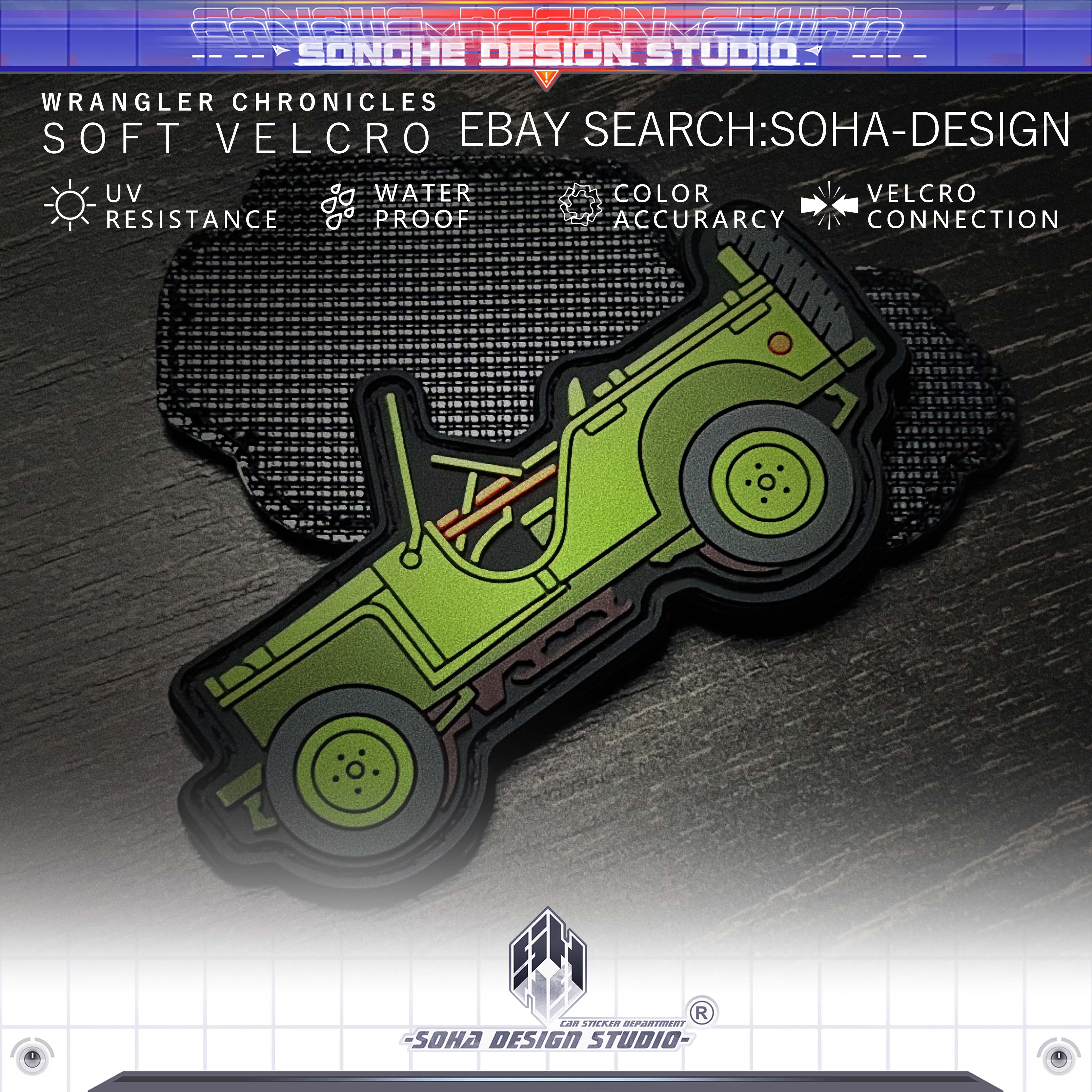 "Wrangler Chronicles" Theme Hookloop Collection (8 different models)
