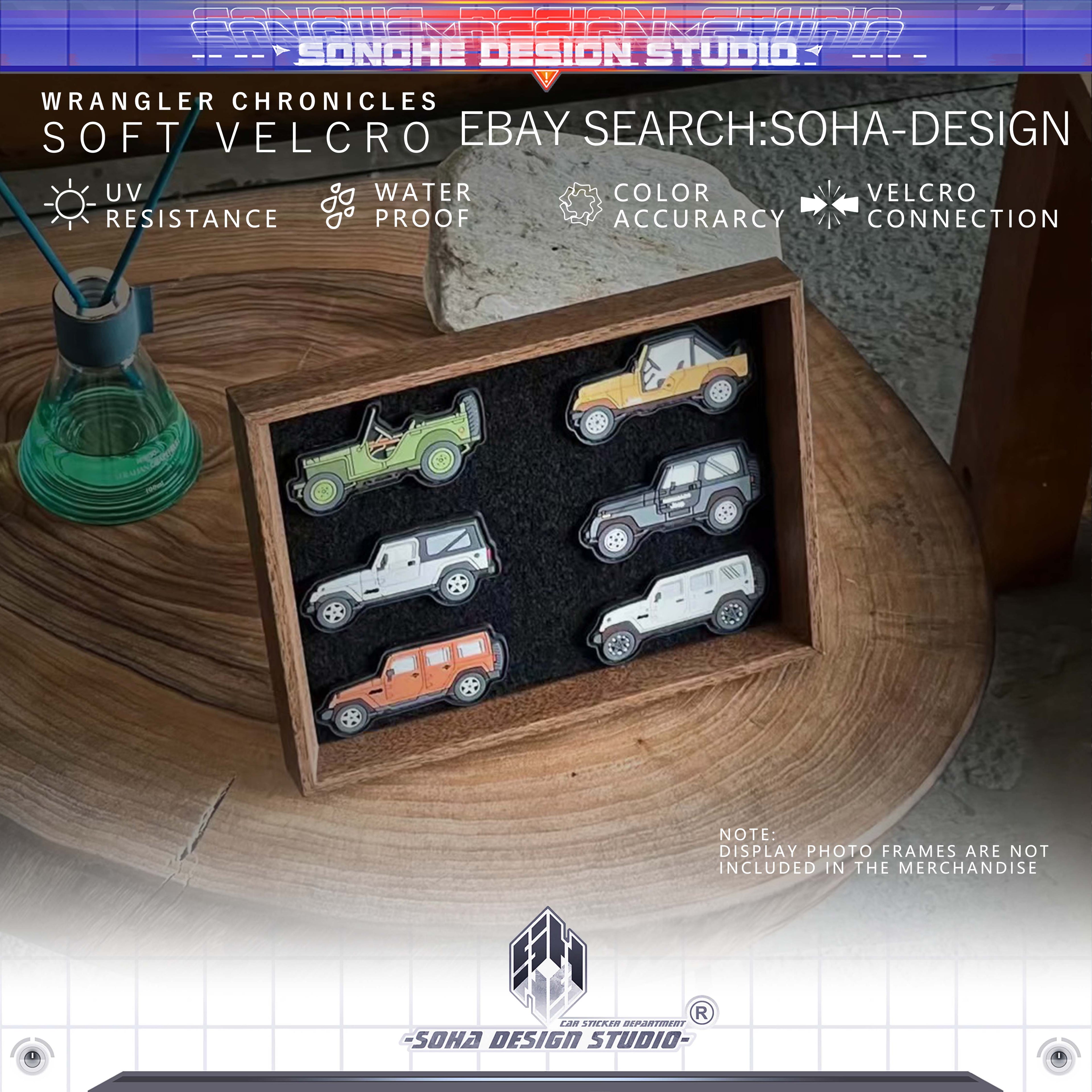 "Wrangler Chronicles" Theme Hookloop Collection (8 different models)