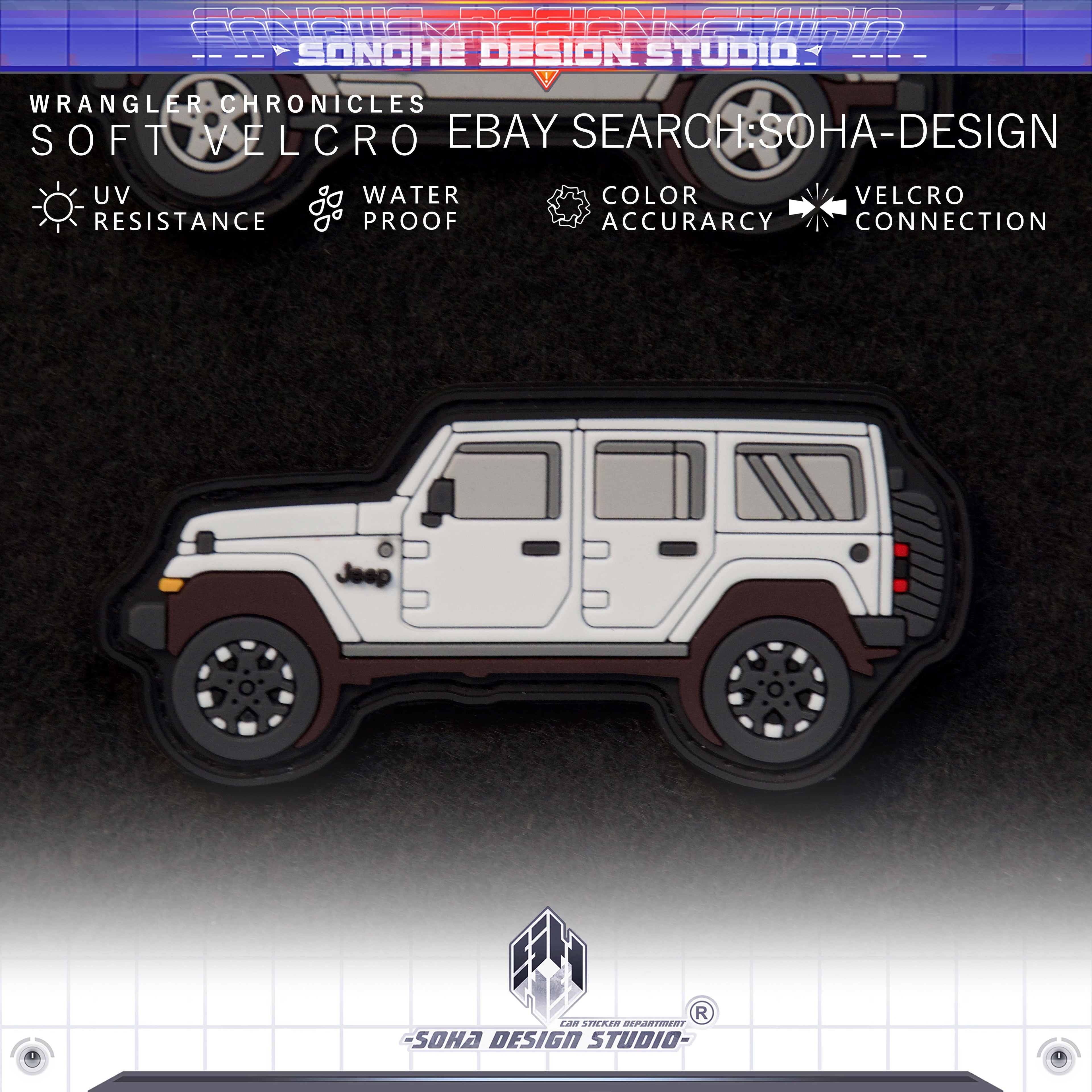 "Wrangler Chronicles" Theme Hookloop Collection (8 different models)