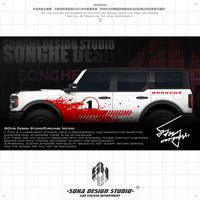 Ford bronco/Jeep wrangler sticker " Splash "