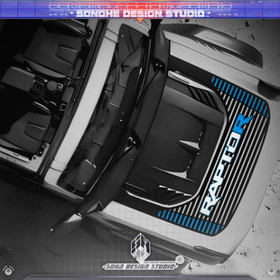 Ford Bronco Hood Sticker "Raptor"