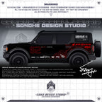Ford Bronco/Jeep Wrangler Sticker "Landform"