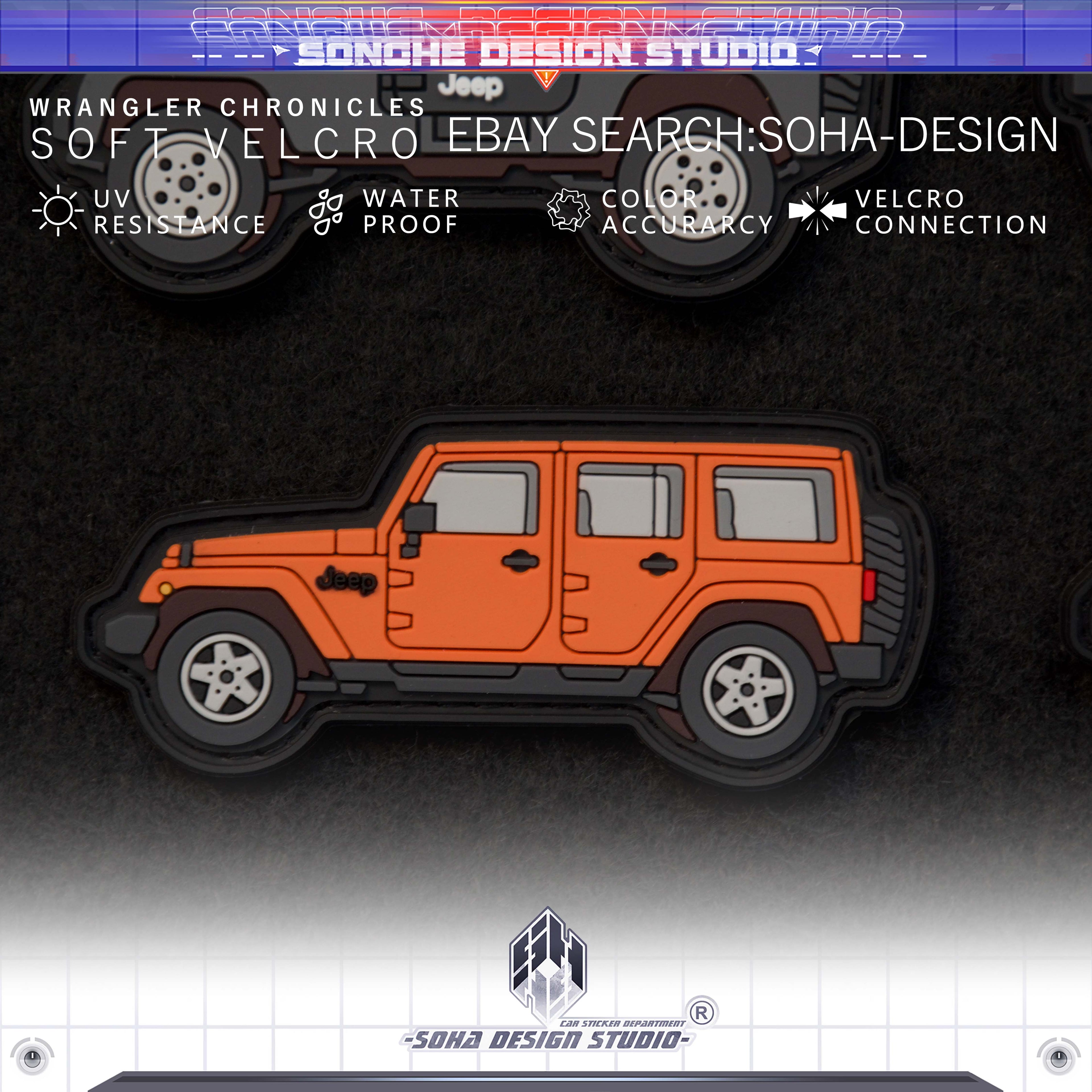"Wrangler Chronicles" Theme Hookloop Collection (8 different models)