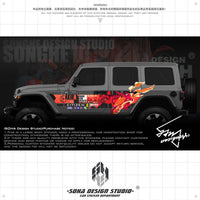 Ford F150/bronco/JEEP Gladiator /Wrangler Sticker "Akira"