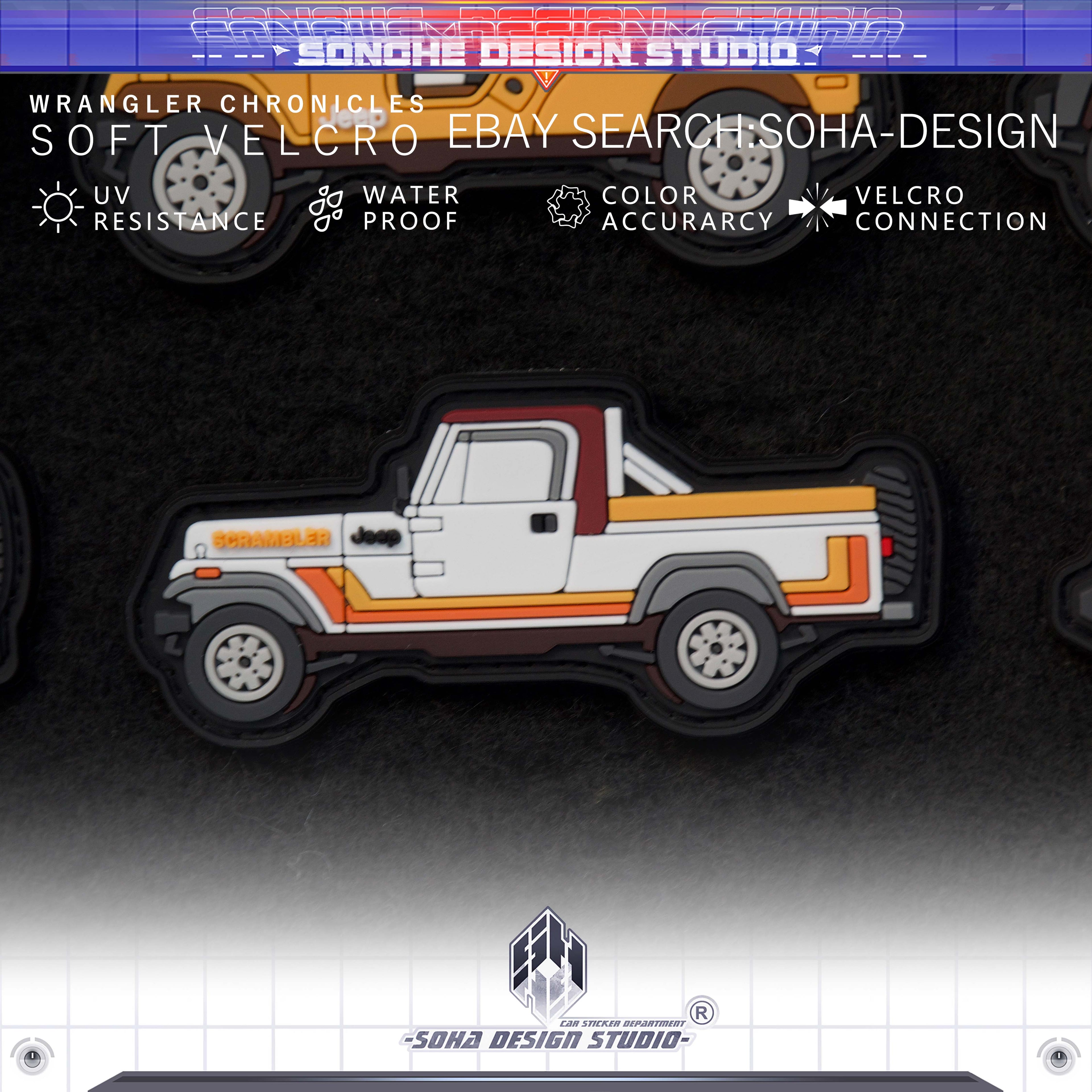 "Wrangler Chronicles" Theme Hookloop Collection (8 different models)