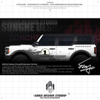Ford bronco/Jeep wrangler sticker " Splash "