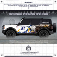 Ford Bronco Sticker "Eagle"