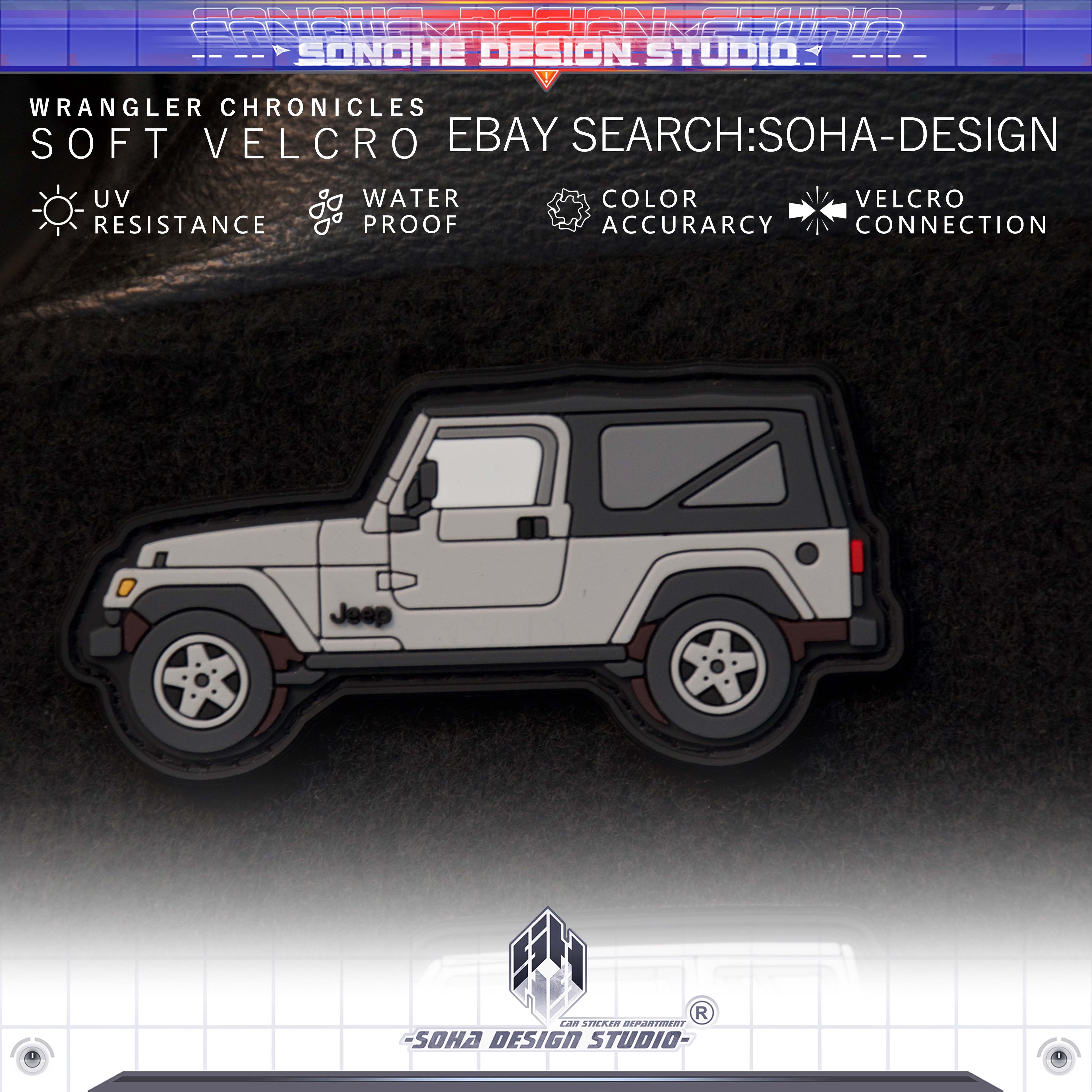"Wrangler Chronicles" Theme Hookloop Collection (8 different models)