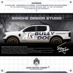 Ford F150/Ranger Sticker "Bully Dog"(Contact for other models)