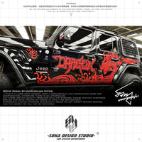 JEEP Wrangler Sticker "Dragon"