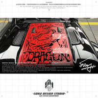 JEEP Wrangler Sticker "Dragon"