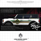 Ford bronco/F150/JEEP Wrangler/Gladiator sticker "Dads"(Contact for other models)