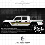 Ford bronco/F150/JEEP Wrangler/Gladiator sticker "Dads"(Contact for other models)