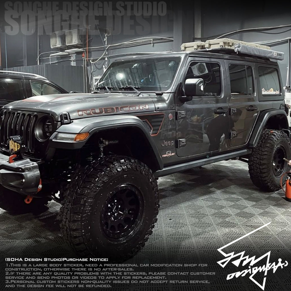 Jeep Wrangler/Gladiator Air Inlet Sticker “USA”