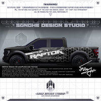 Ford F150 Sticker "Explosion"