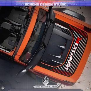 Ford Bronco Hood Sticker "Raptor"